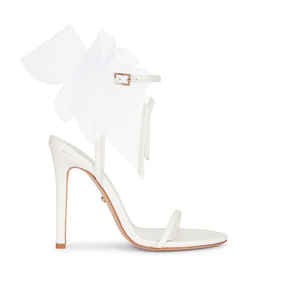 RAYE Bubbly Heel in Ivory White Size 8 / Néw No Box - Picture 5 of 12